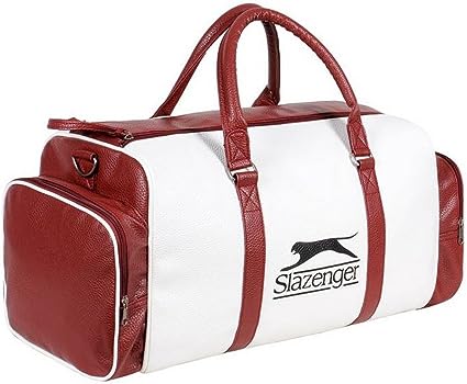 bags of the future - slazenger vintage sports bag with emblem