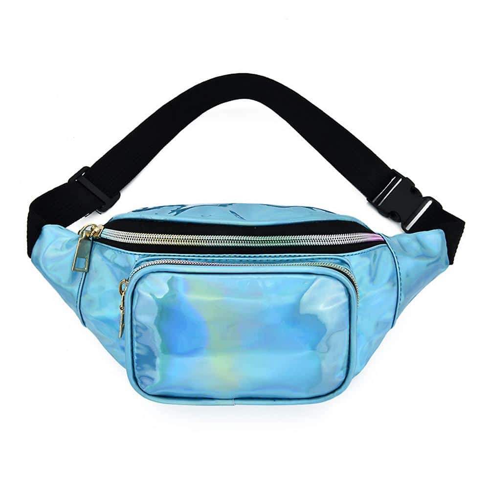 bags of the future - hologram waterproof bum bag