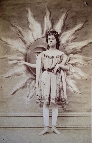 vaudeville emerges - a mythological spoof called Ixion featuring underdressed women in patriach roles