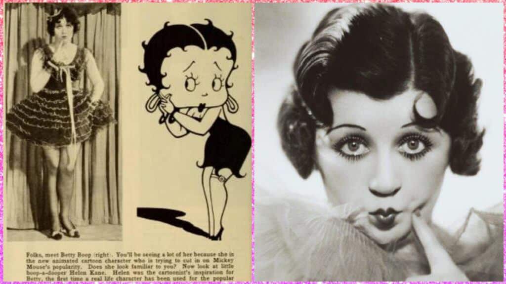 exploring the creative processes of the toon character - helen  kane as betty boop on stage