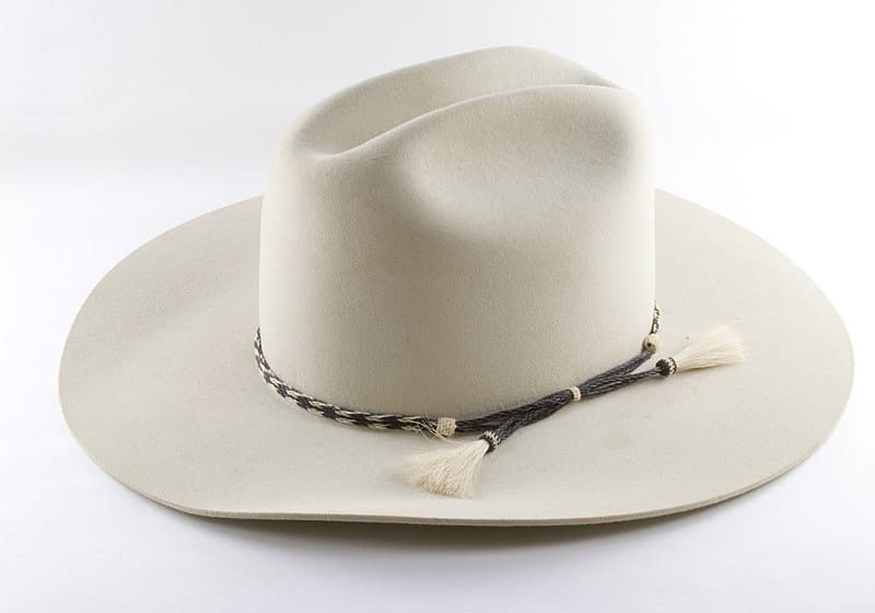 a casual change in style - the classic cowboy stetson felt hat