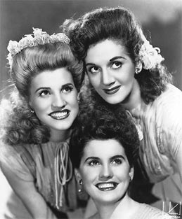 when the swing style really took off - another andrew sisters official image