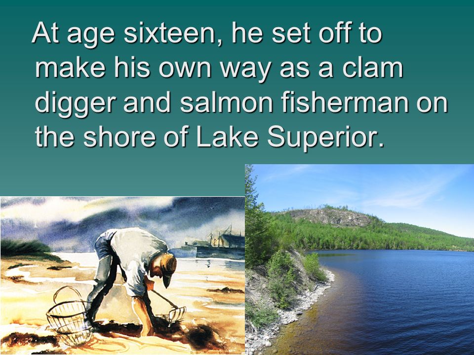 unraveling the enigma of jay gatsby - image of lake superior and a man fishing
