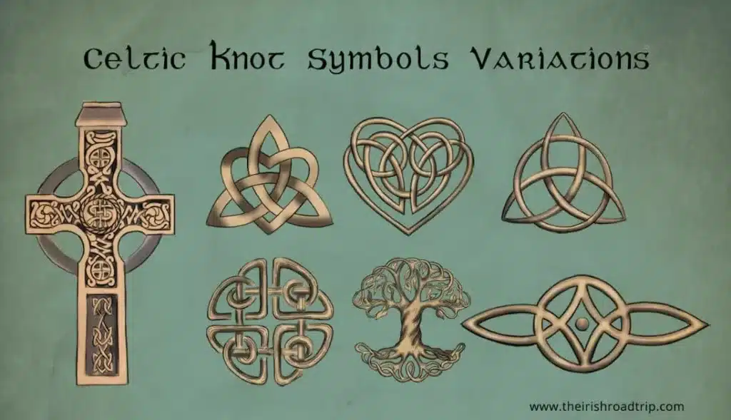 modern interpretation of celtic outfits and their symbolic meanings - spiral celtic knot symbol variation chart