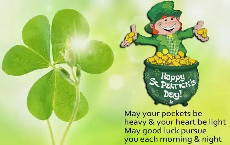 contemporary celebrations - lucky shamrock sayings for all to enjoy