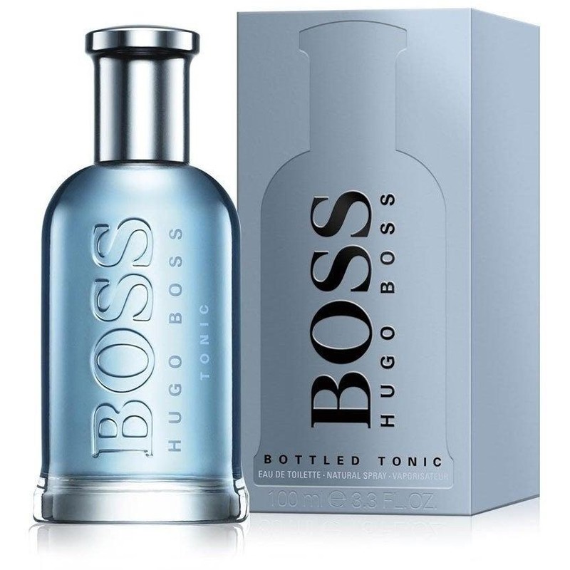 Hugo Boss cologne with a box