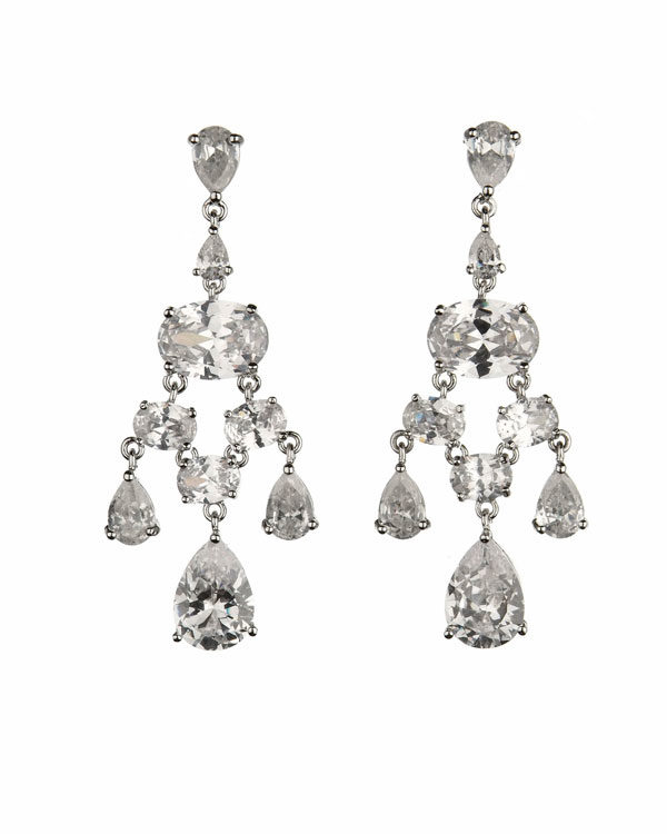 diamond chandelier heirloom earrings