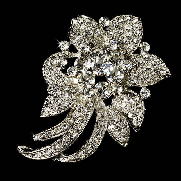 Antique diamond brooch