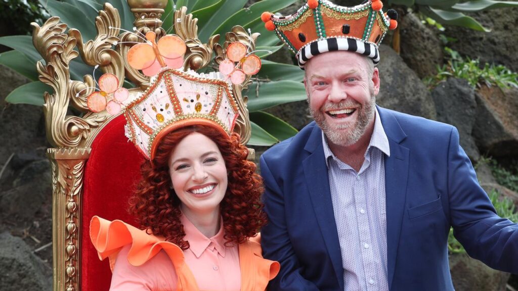 Modern Monarchs - Emma Wiggle and Peter Helliar