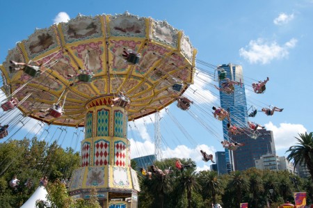 Maypole ride at the Moomba festival