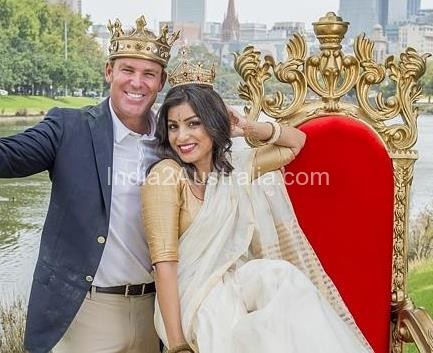 Pallavi Sharda and Shane Warne crowned as Moomba Monarchs