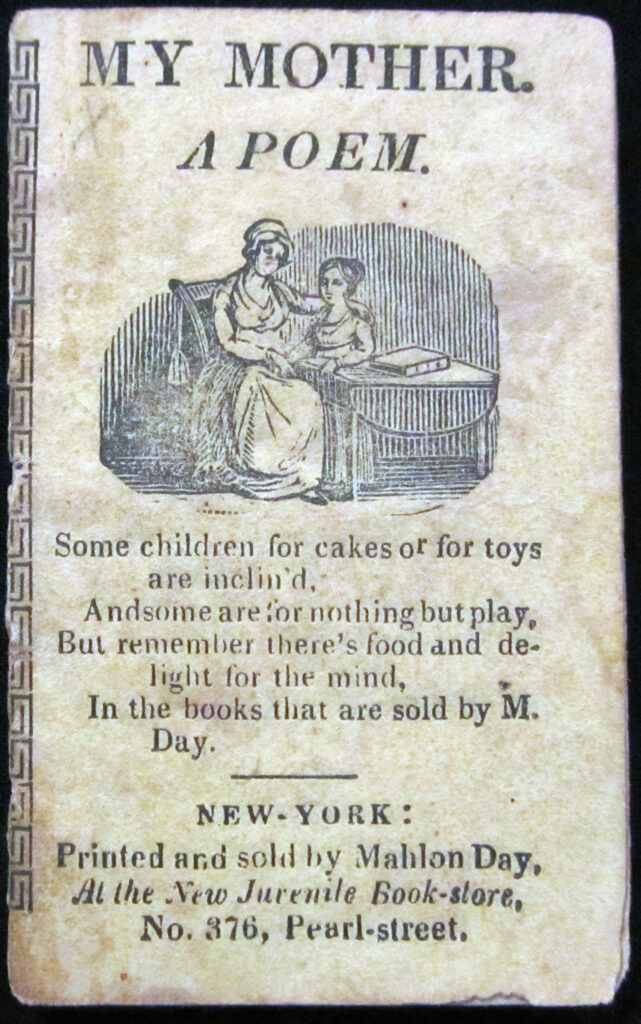 Mothers Day poem book circa 1900's